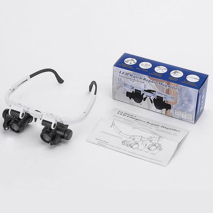 Adjustable LED Magnifying Glasses with Multiple Magnifications – Optimal Precision for Detail Work