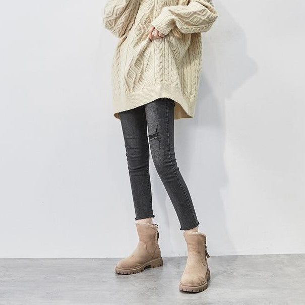 Ladies' Winter Warm Boots with Anti-Slip Sole