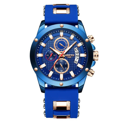 Nibosi Blue Night - Men's Watch