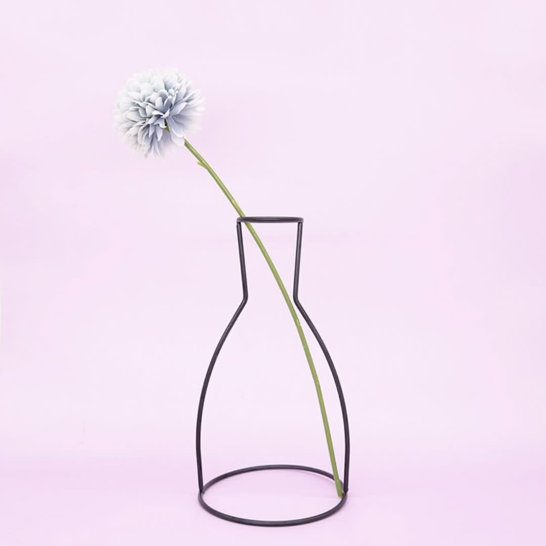 Retro Iron Vases