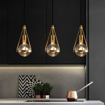 Rowan Nordic Gold Pendant Light – Elegant Copper Lighting