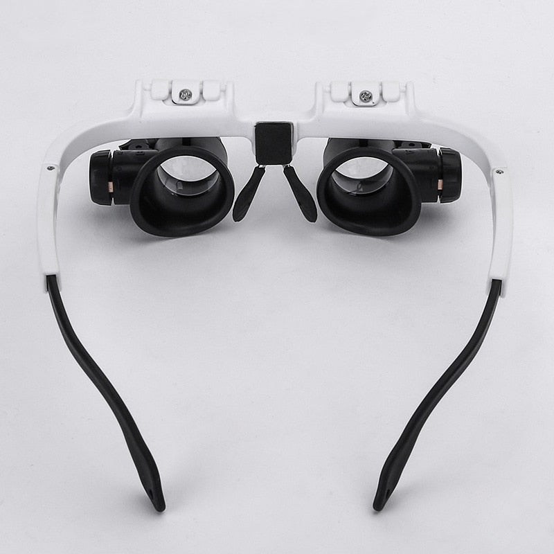 Adjustable LED Magnifying Glasses with Multiple Magnifications – Optimal Precision for Detail Work