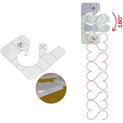 Template Ruler Set (11 PIECES)