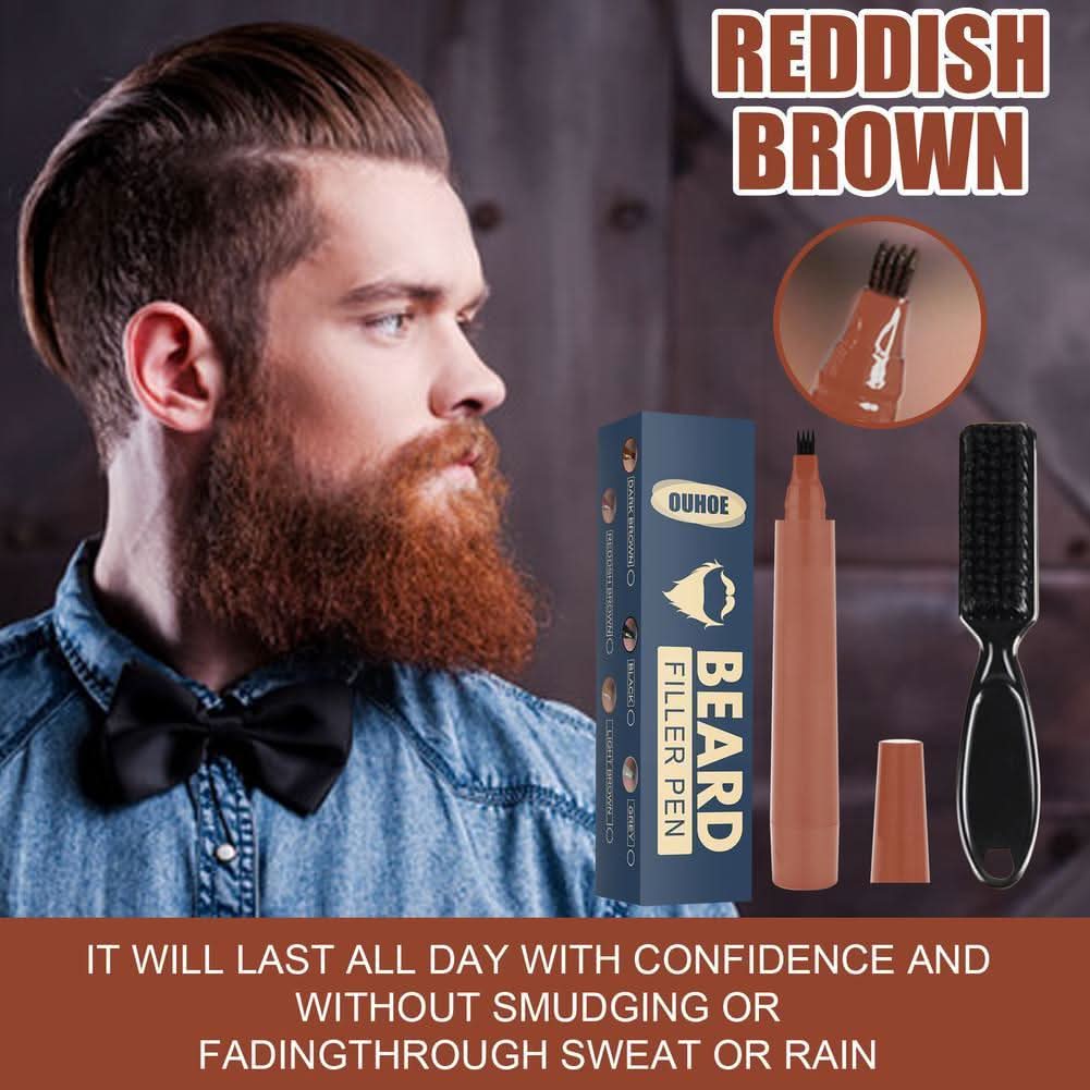 Set para rellenar la barba - ¡Una barba prolija y más poblada para todos los hombres!