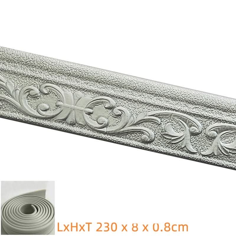 3D Plinth - Self-Adhesive 3D Wall Trim x 230 cm
