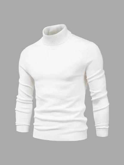 Men's Roll Neck Jumper – Warm and Stylish for Cold Days