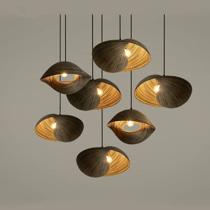 Thai Bamboo Pendant Lamp – Natural and Elegant