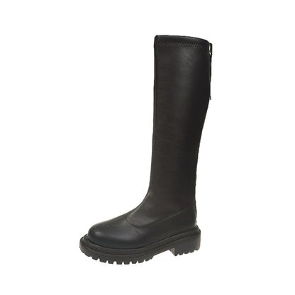 Winter-Kniehohe Stiefel – Elishel