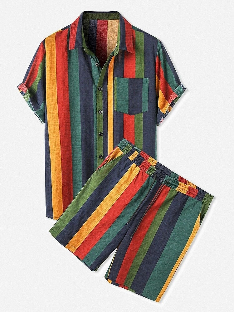 Men's Cotton 2-Piece Set