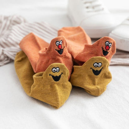 Calcetines con caras sonrientes - 3 PARES