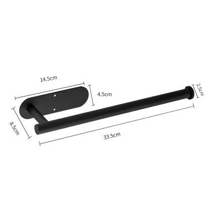 Modern minimalist toilet roll holder made of stainless steel