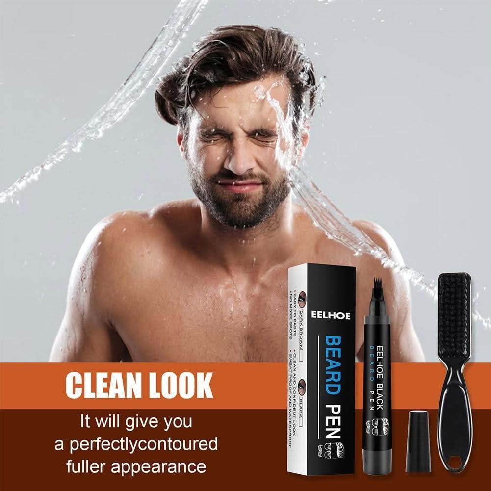 Conjunto para preencher a barba - Barba cuidada e mais cheia para todos os homens!