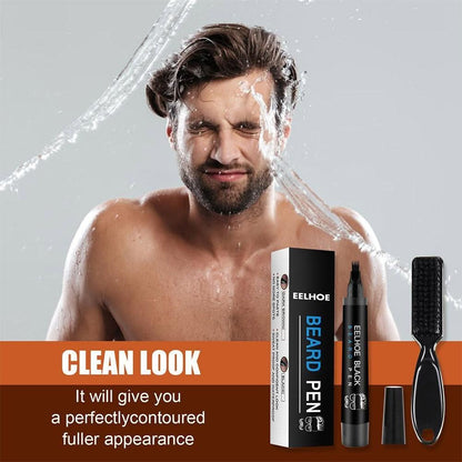 Conjunto para preencher a barba - Barba cuidada e mais cheia para todos os homens!