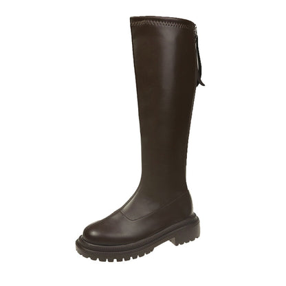 Winter-Kniehohe Stiefel – Elishel