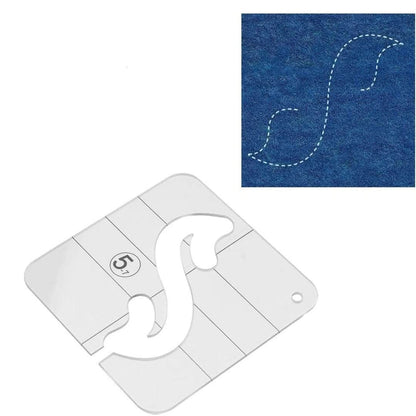 Template Ruler Set (11 PIECES)