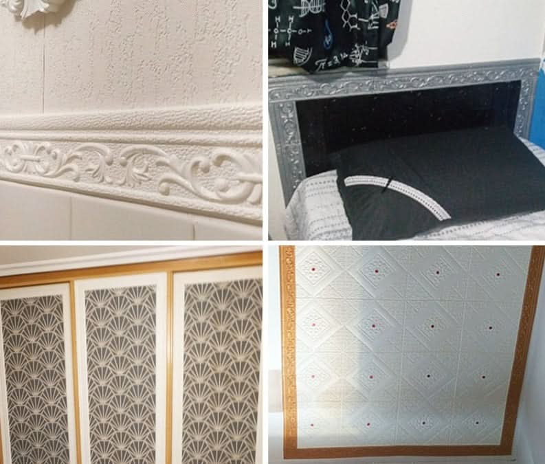3D Plinth - Self-Adhesive 3D Wall Trim x 230 cm