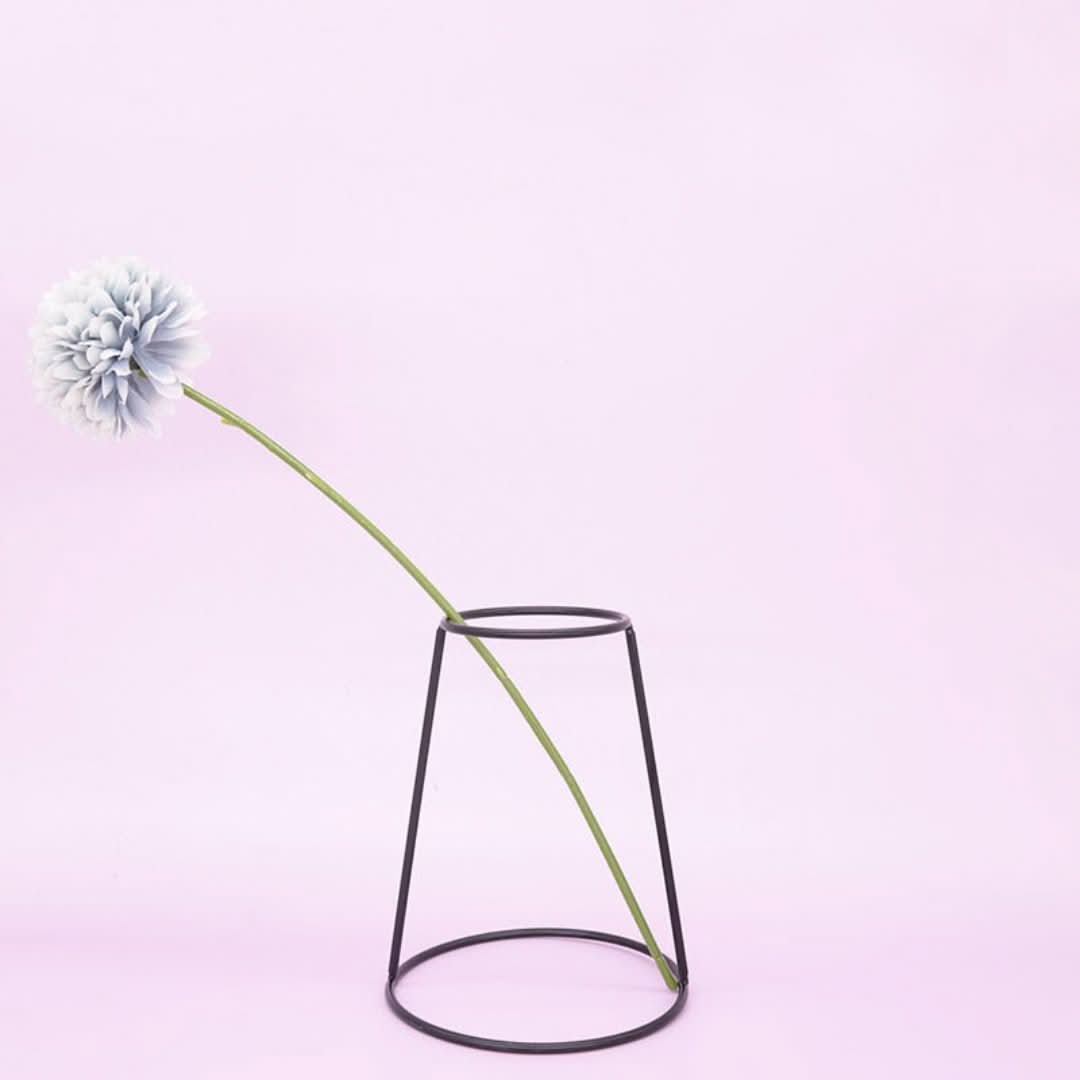 Retro Iron Vases