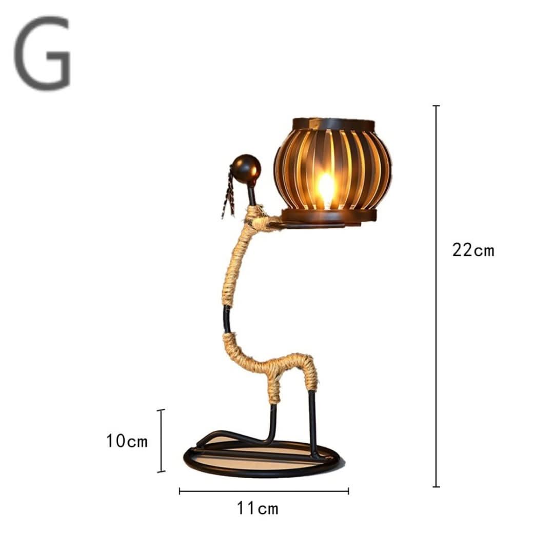 Vintage Candle Holder - The Village
