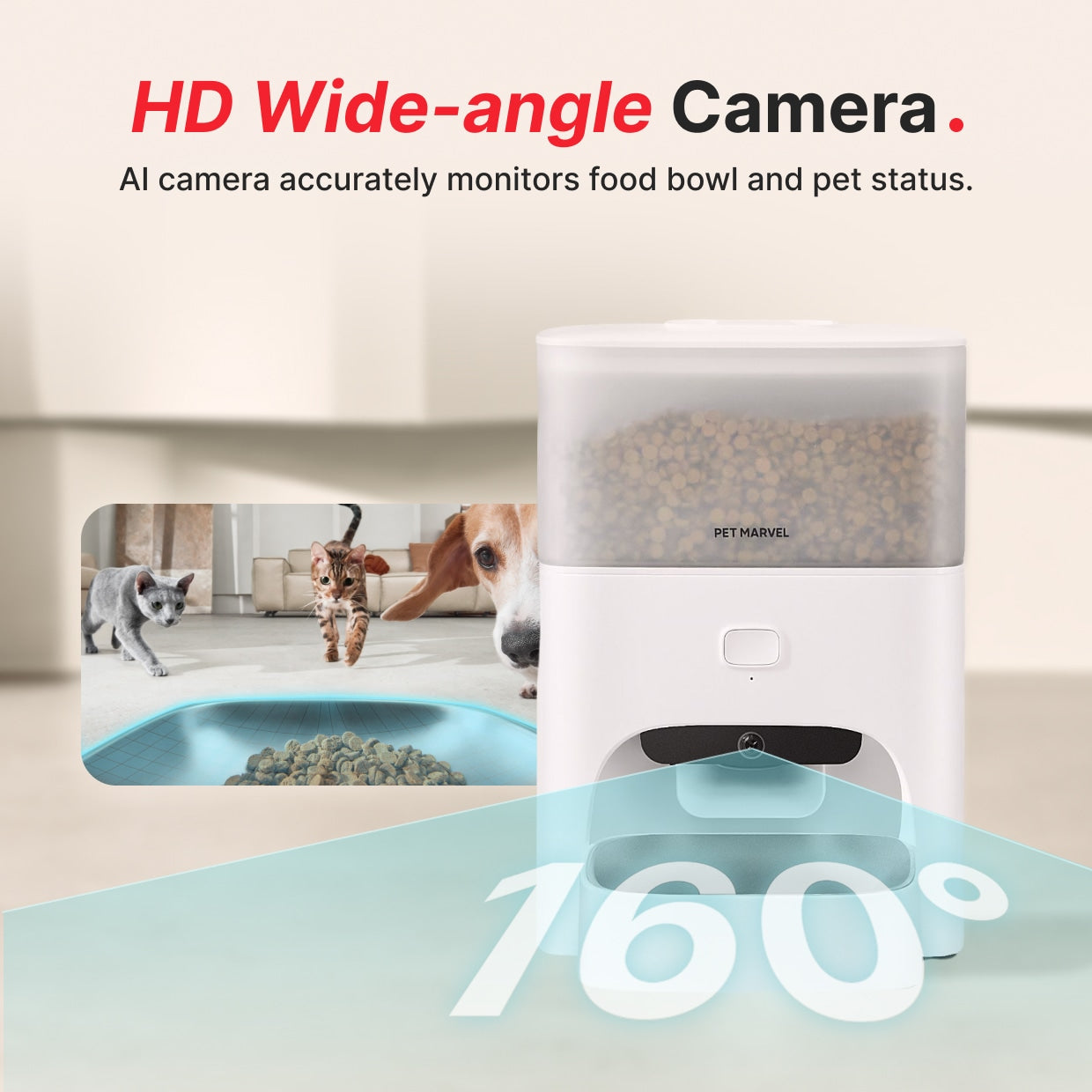 Petdiary – Smart Automatic Cat Feeder with Camera