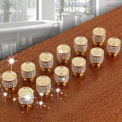 Crystal Gold Handles - 2 PIECES