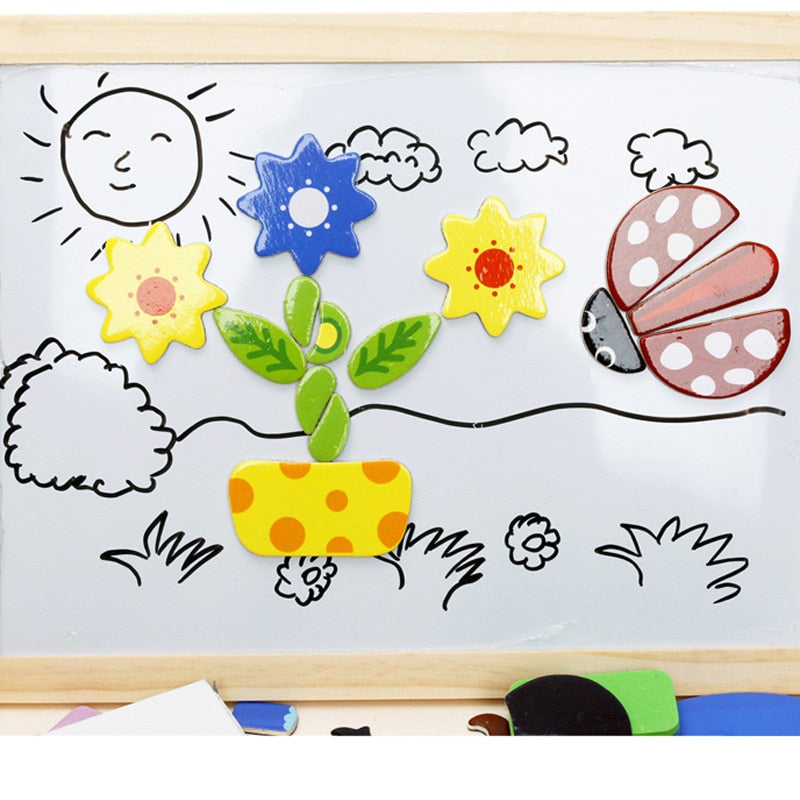 Woods - Creative Magnetic Playboard - Unique Wooden Play Experience