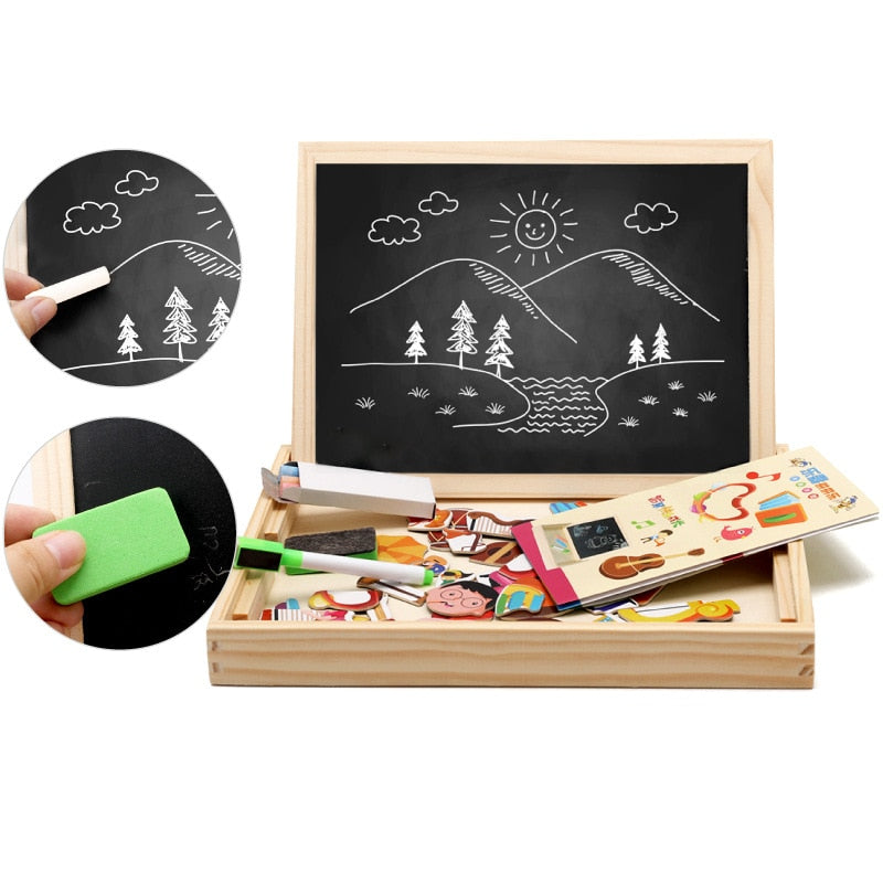 Woods - Creative Magnetic Playboard - Unique Wooden Play Experience