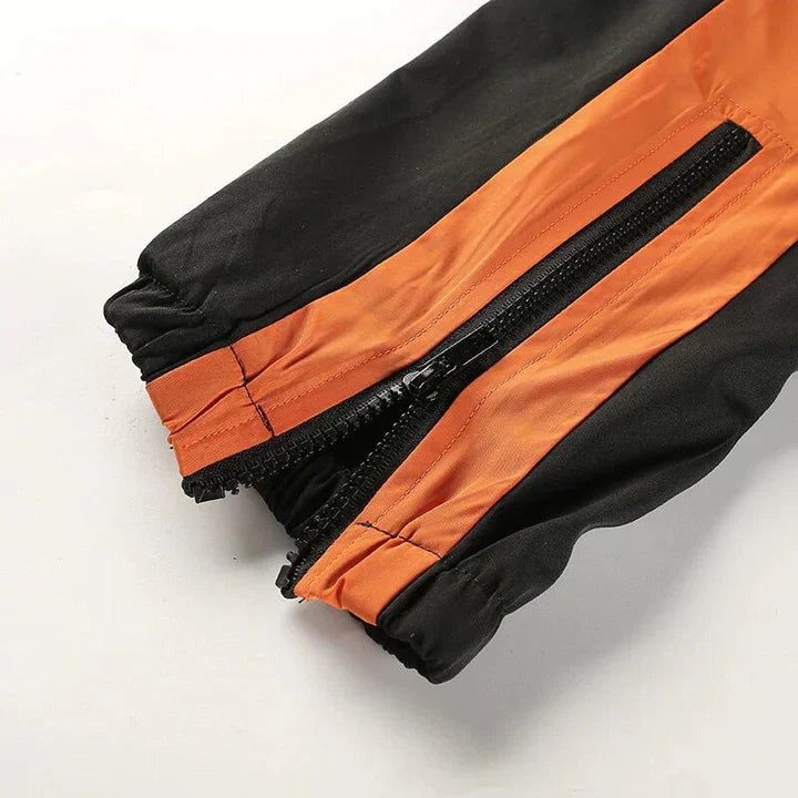 Orange and Blue Trousers for Women with Timeless Appeal