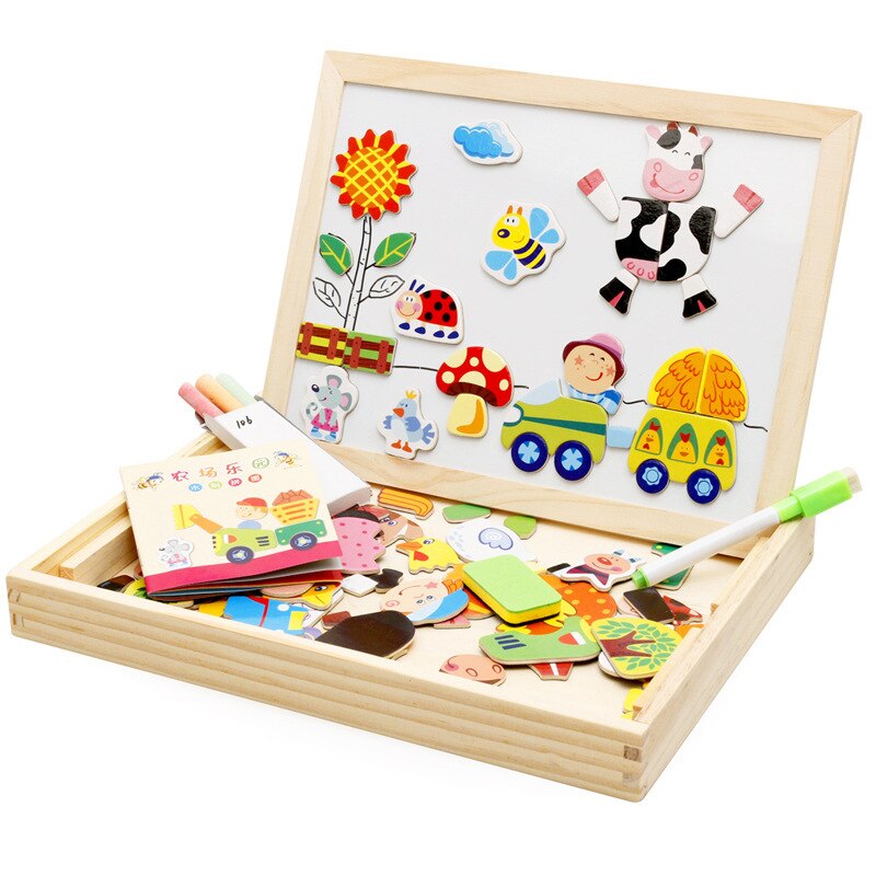 Woods - Creative Magnetic Playboard - Unique Wooden Play Experience