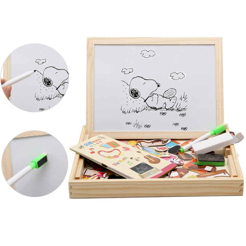 Woods - Creative Magnetic Playboard - Unique Wooden Play Experience