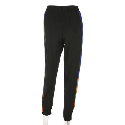 Orange and Blue Trousers for Women with Timeless Appeal