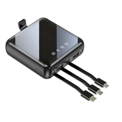 Mini-powerbank | 4 kabels, 20000 mAh