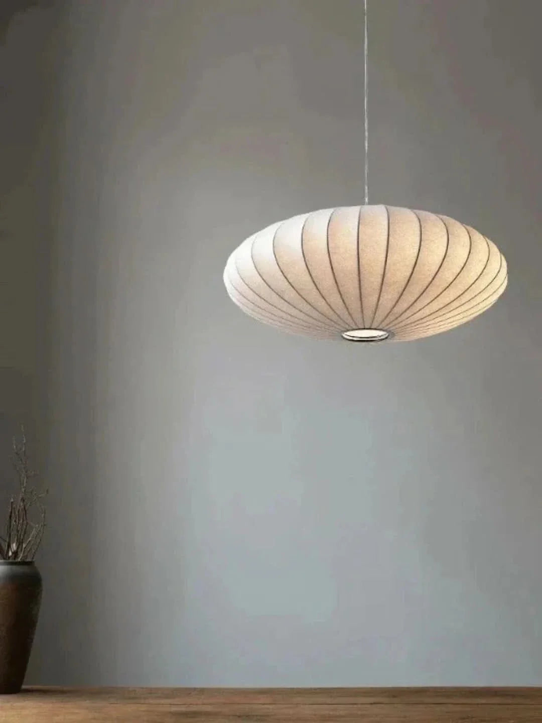 NovaLux - Silk Chandelier with Pendant
