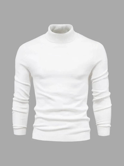 Men's Roll Neck Jumper – Warm and Stylish for Cold Days