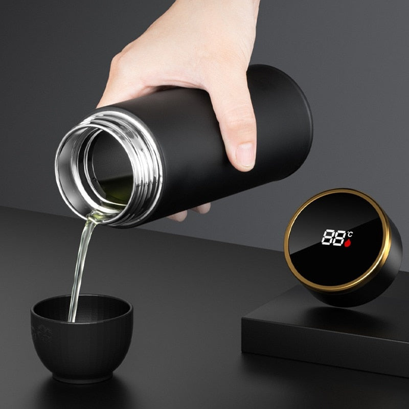Tea Thermos - Temperature Display - Perfect Heat Retention