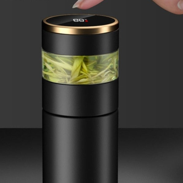 Tea Thermos - Temperature Display - Perfect Heat Retention