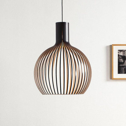Holz-Pendelleuchte Hallai – Warmes Licht und einzigartiges Design