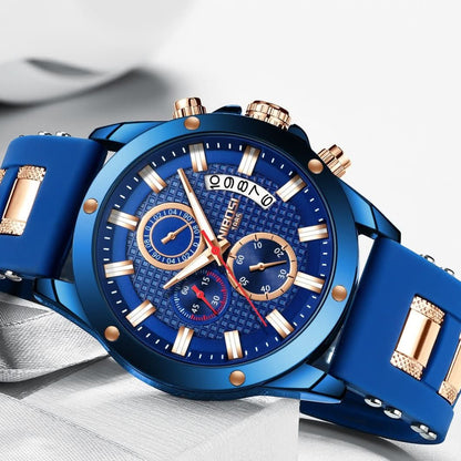 Nibosi Blue Night - Men's Watch