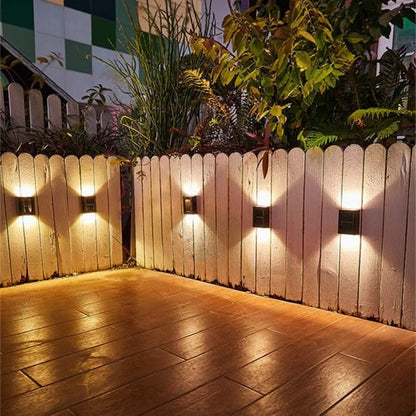 Solar-Powered Outdoor Patio Wall Lamp