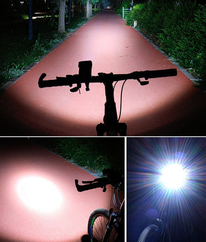 Multifunctional Bike Holder: Phone Holder, Power Bank, Light and Horn