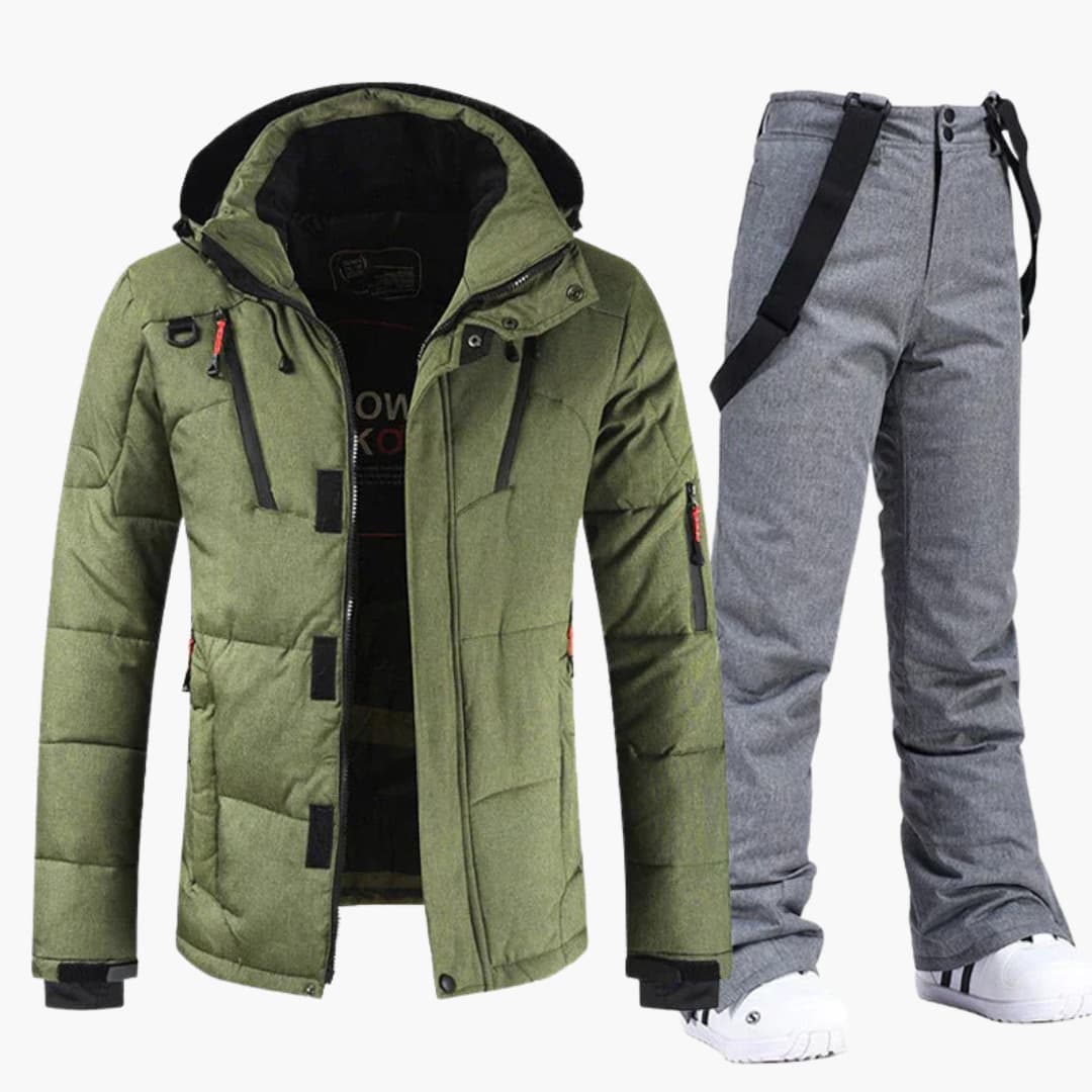 Men's Ski Set – Padded Jacket and Trousers