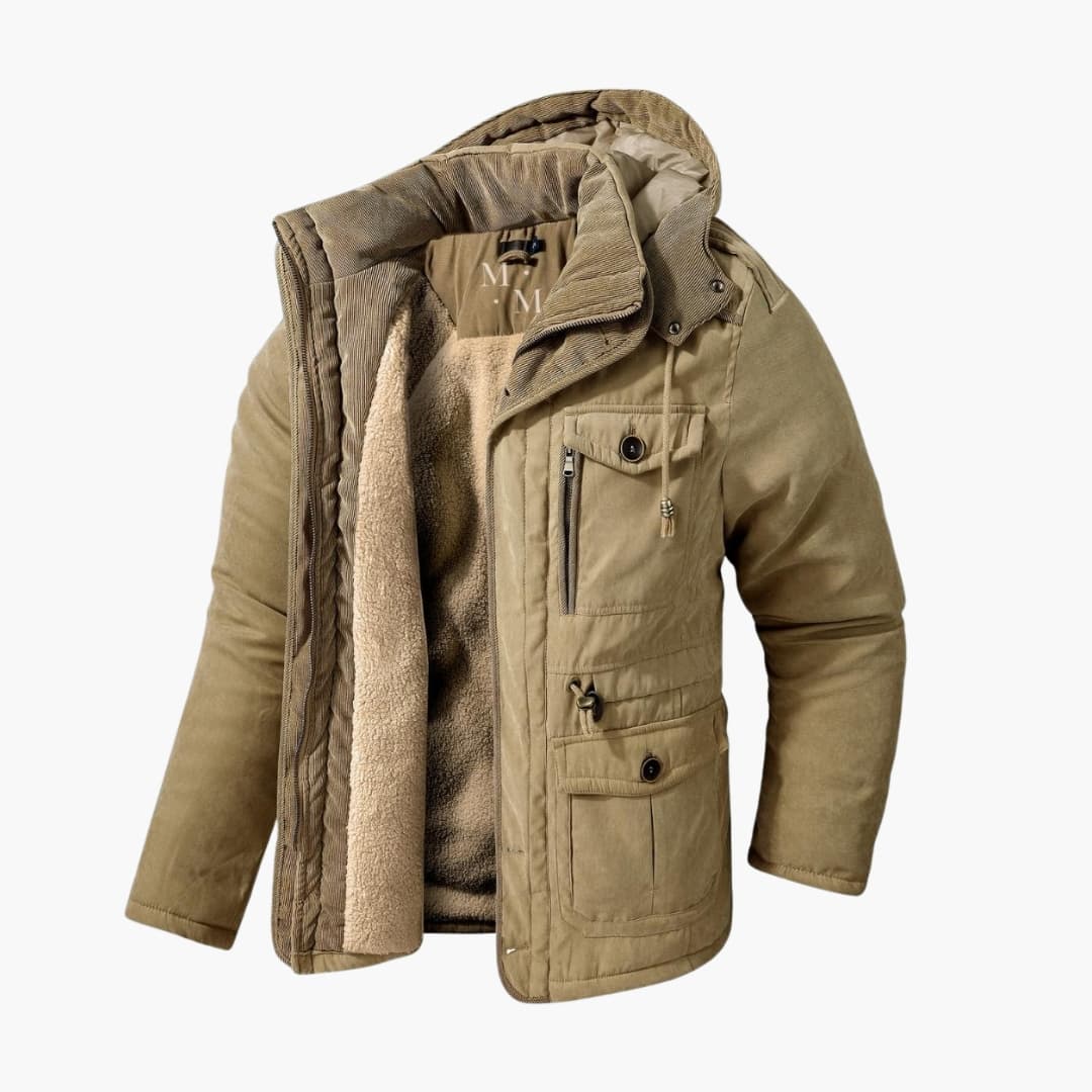 Men's Winter Jacket – Padded Outer Layer
