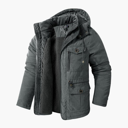 Men's Winter Jacket – Padded Outer Layer