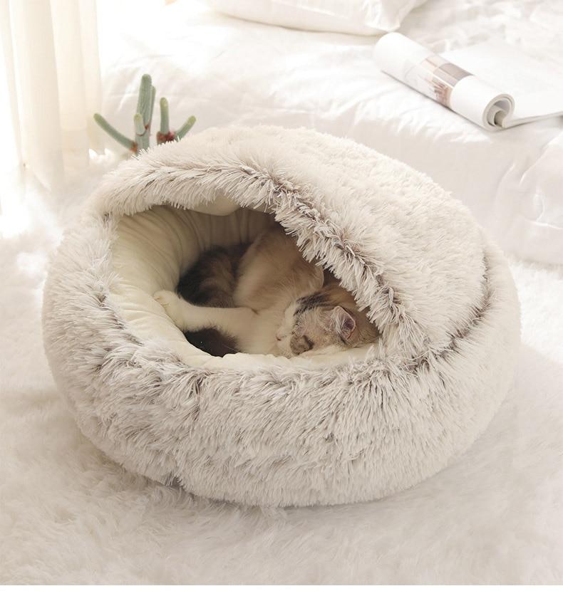 CozyHome - Katzen- und Hundebett | Warm, weich und sicher