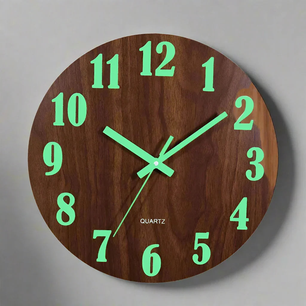 Modern Luminous Wall Clock - Stylish - Functional - Unique Design