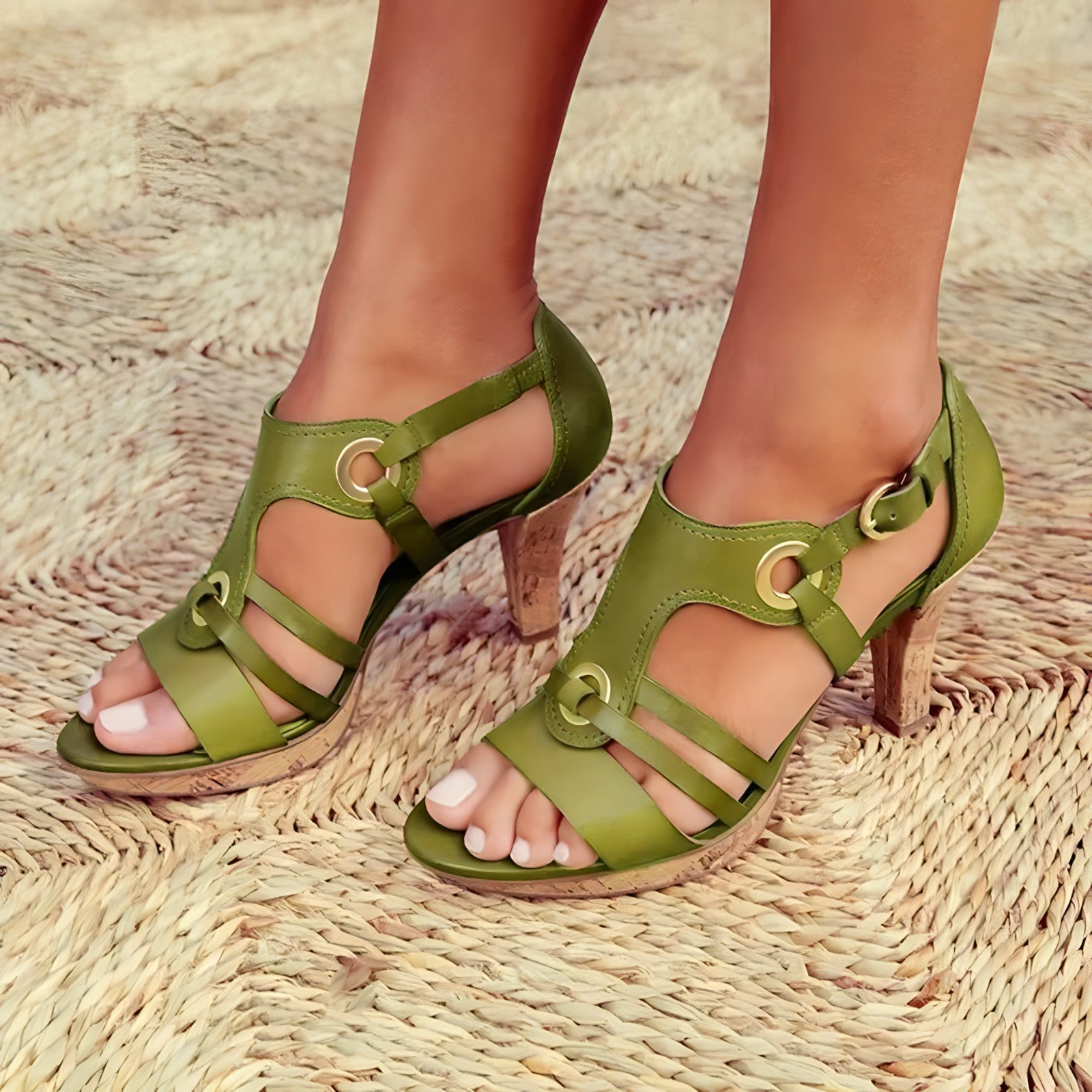 High Heel Chic Sandals - Mari