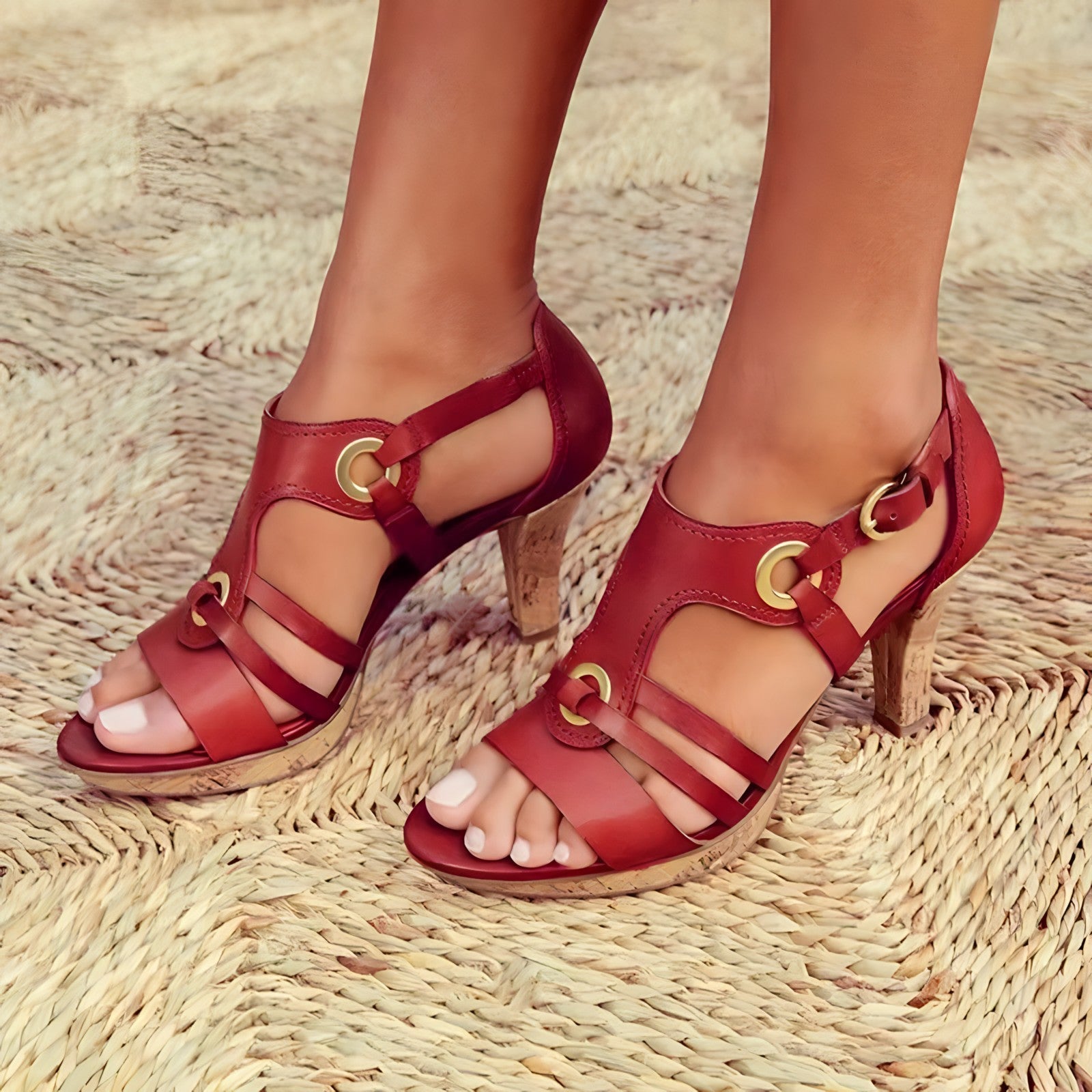 High Heel Chic Sandals - Mari