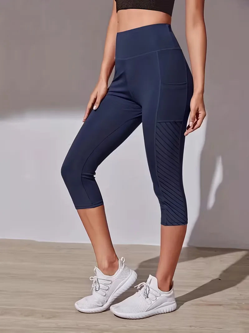 High-Waisted Capri Leggings