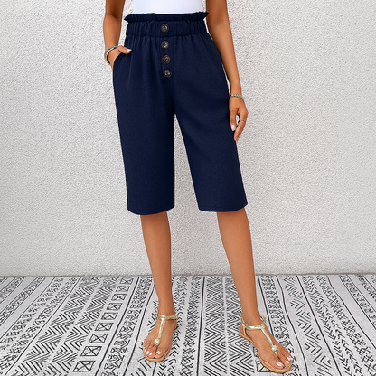 High-Waisted Loose Fit Harem Pants for Women