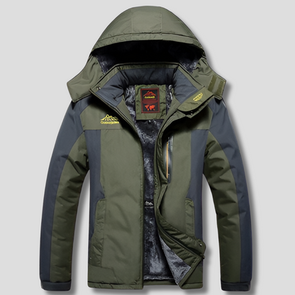 High-quality waterproof winter jacket for men