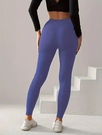 High-waisted slim fit legging